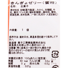 画像をギャラリービューアに読み込む, きんぎょゼリー みかん
