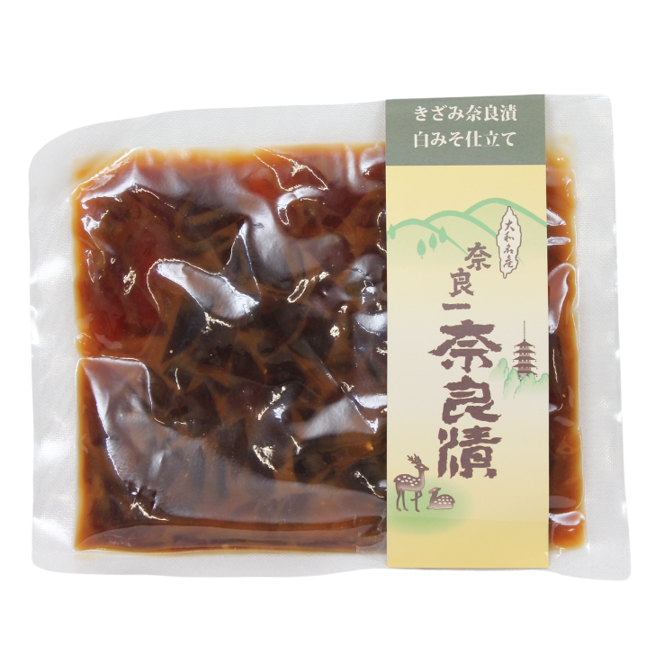 きざみ奈良漬 白みそ仕立て – 奈良まほろば館