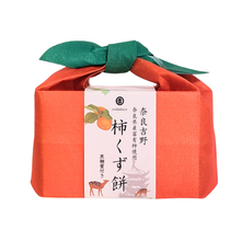 画像をギャラリービューアに読み込む, 柿くず餅（風呂敷）
